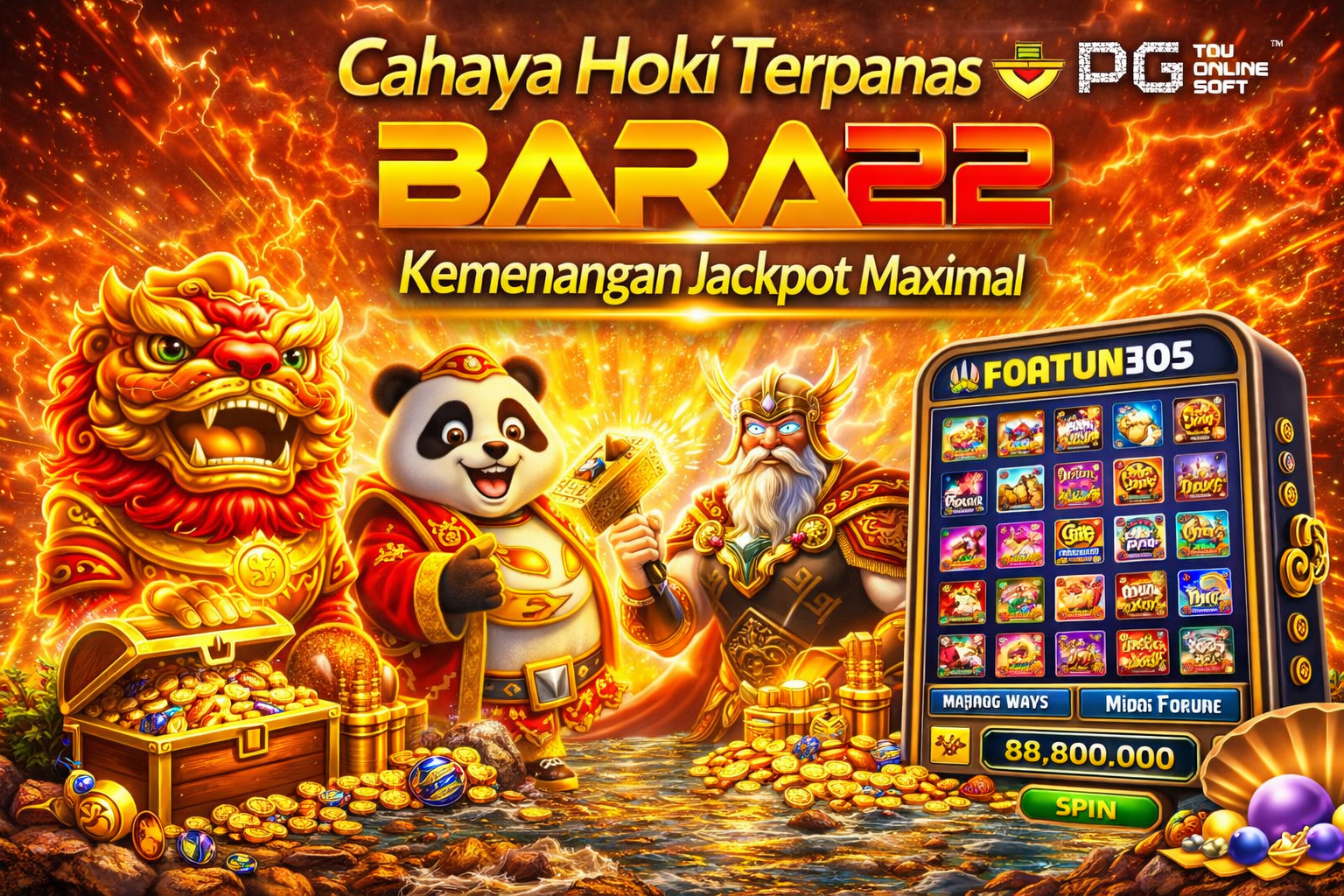 BARA22 Lapak Situs Game & Bandar Slot Online Amanah 2026