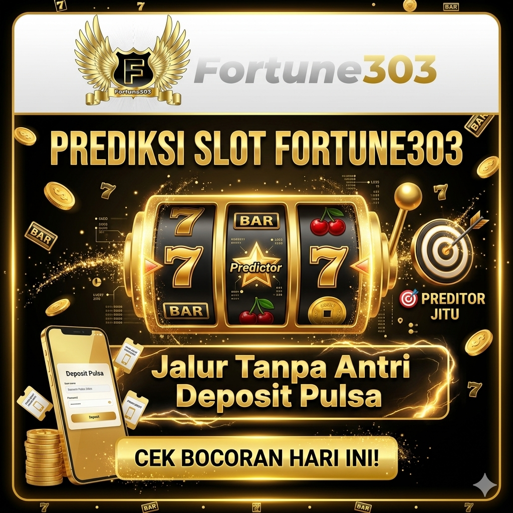 Prediksi Slot FORTUNE303 ☠ Jalur Tanpa Antri Deposit Pulsa