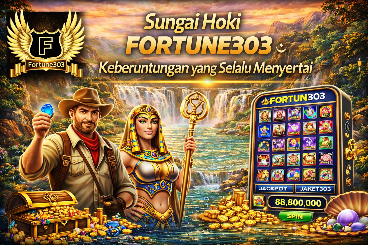 FORTUNE303 Lapak Situs Game & Bandar Slot Online Amanah 2026