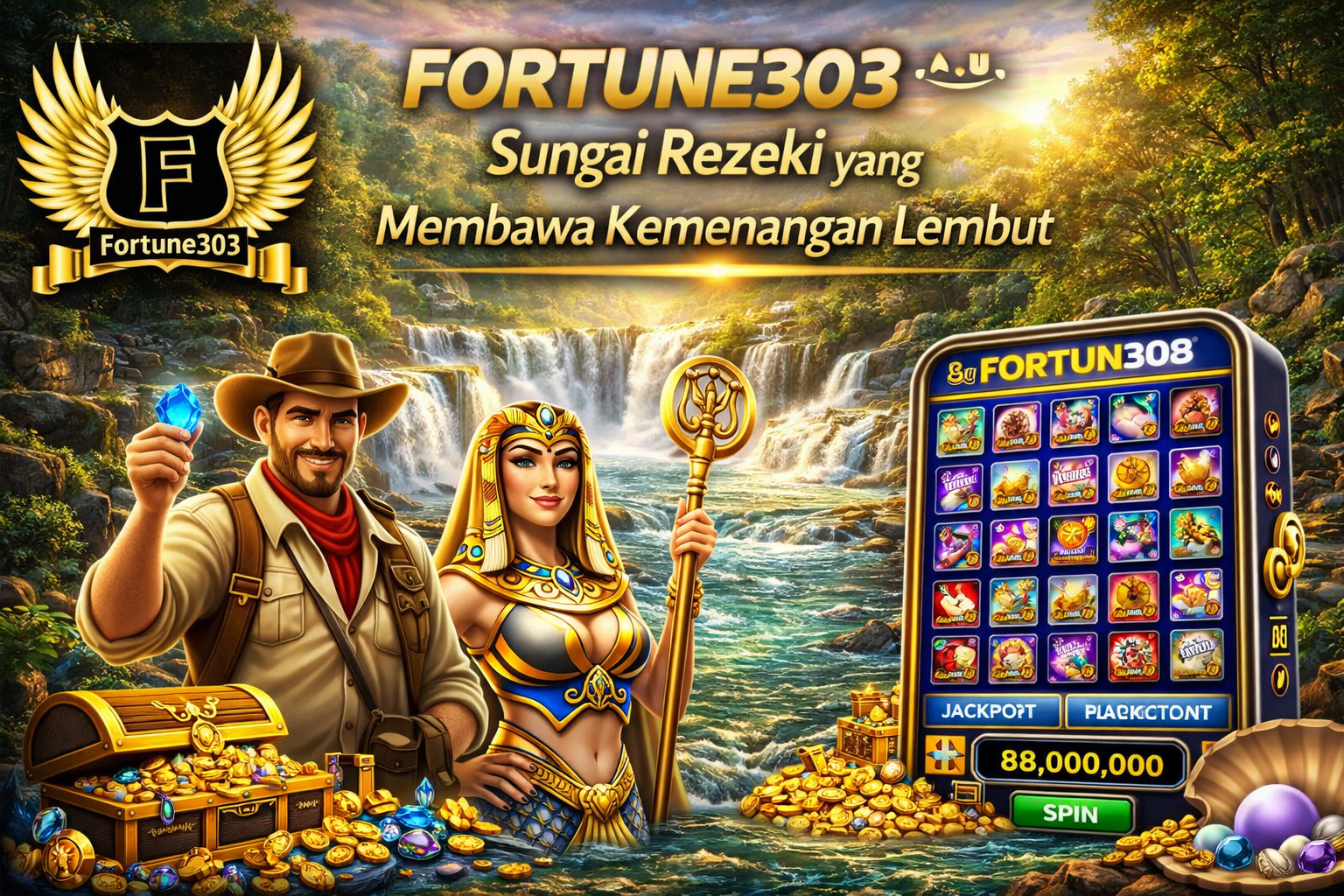 FORTUNE303 ˙ᵕ˙ Sungai Rezeki yang Membawa Kemenangan Lembut
